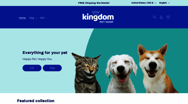 kingdompetshop.com