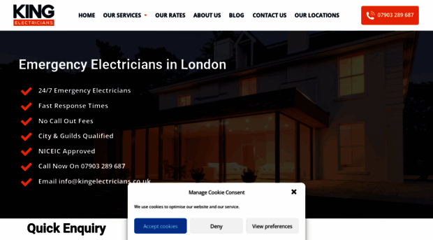 kingelectricians.co.uk