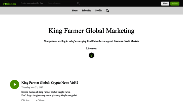 kingfarmer.podbean.com