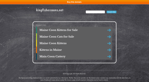 kingfishercoons.net