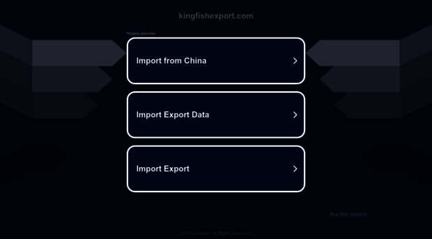 kingfishexport.com