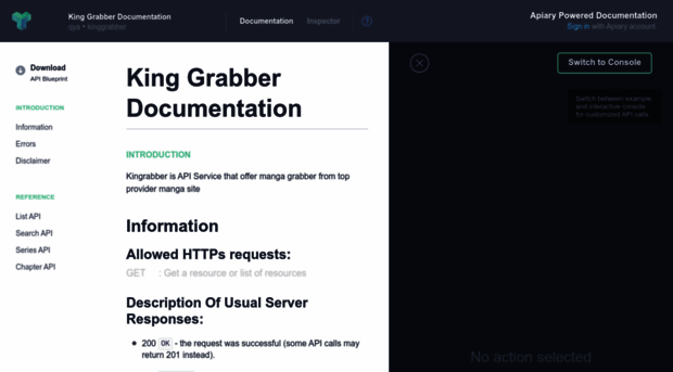 kinggrabber.docs.apiary.io