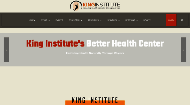 kinginstitute.org