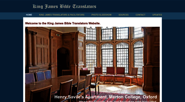 kingjamesbibletranslators.org