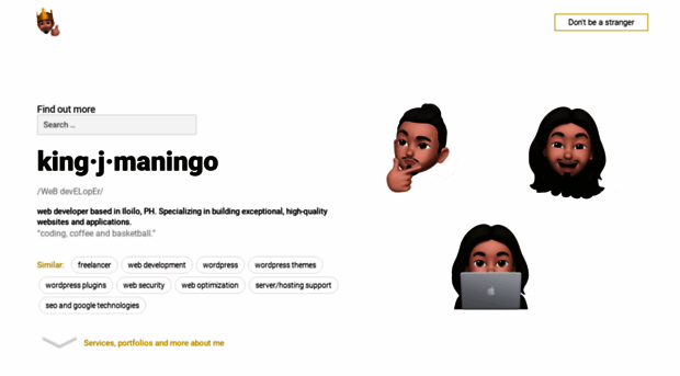 kingjmaningo.com