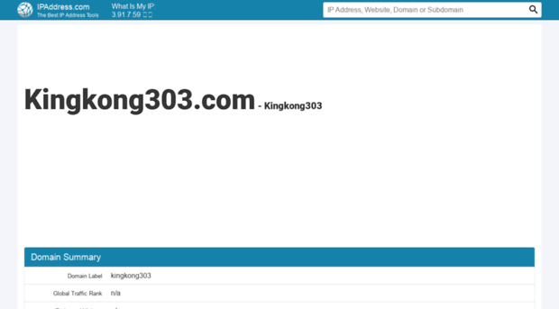 kingkong303.com.ipaddress.com