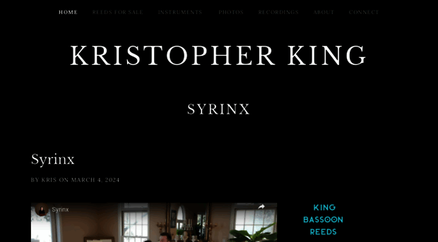 kingkristopher.com