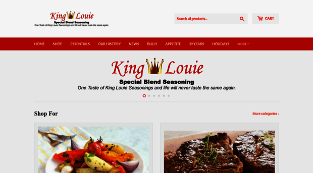 kinglouiespecialblend.com