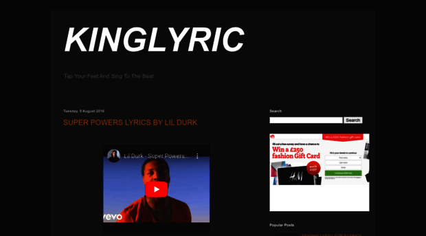 kinglyrical.blogspot.co.il