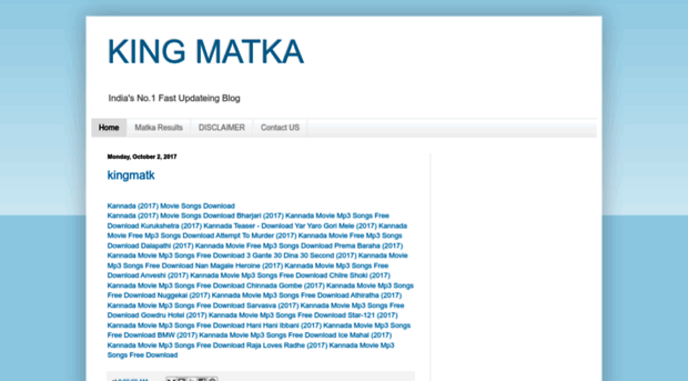 kingmatka.blogspot.in