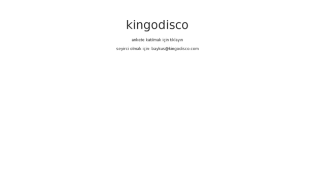 kingodisco.com