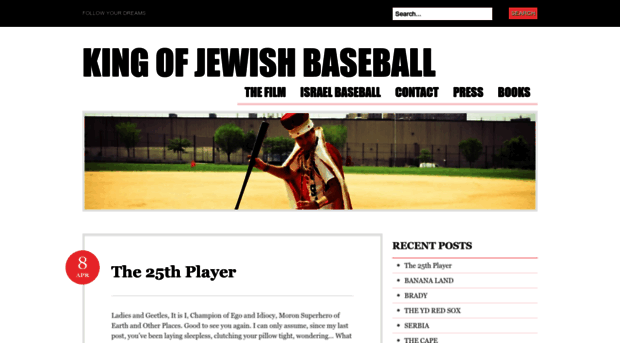 kingofjewishbaseball.com