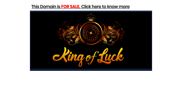 kingofluck.com