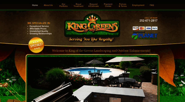 kingofthegreenllc.com