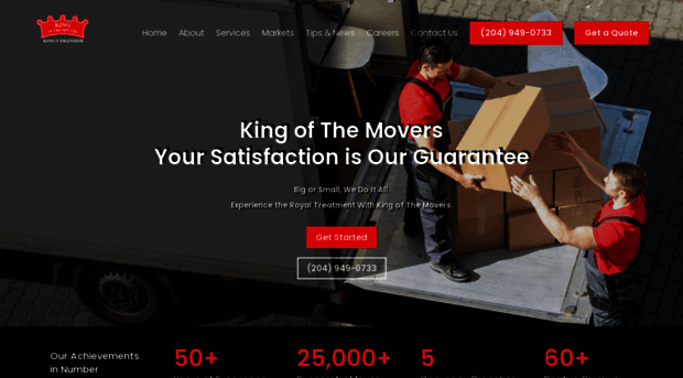 kingofthemovers.com