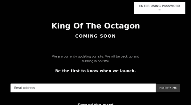 kingoftheoctagon.com