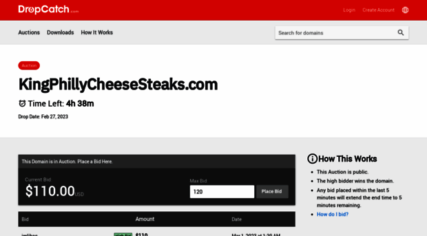 kingphillycheesesteaks.com