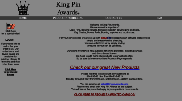 kingpinawards.com