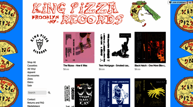 kingpizzarecords.com