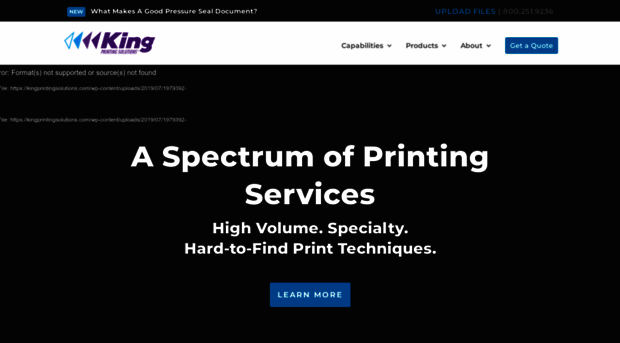 kingprintingsolutions.com