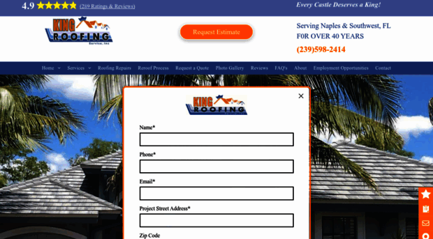 kingroofing.com