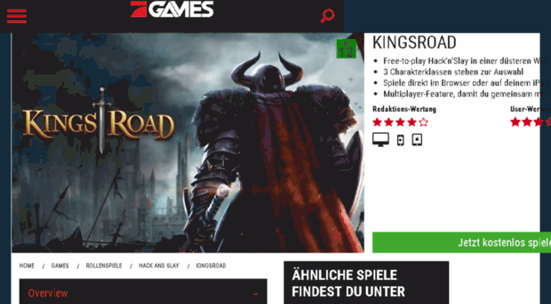 kings-road.prosiebengames.de