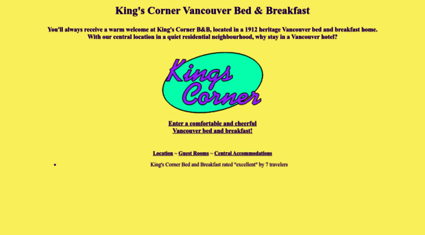 kingscornerbb.com