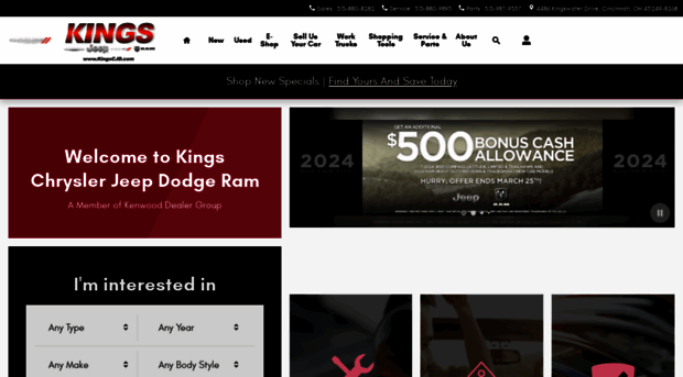 kingsdodgechryslerjeep.com