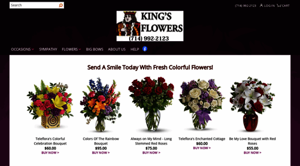 kingsflowersfullerton.com