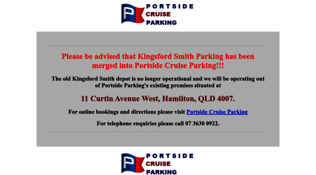 kingsfordsmithparking.com.au