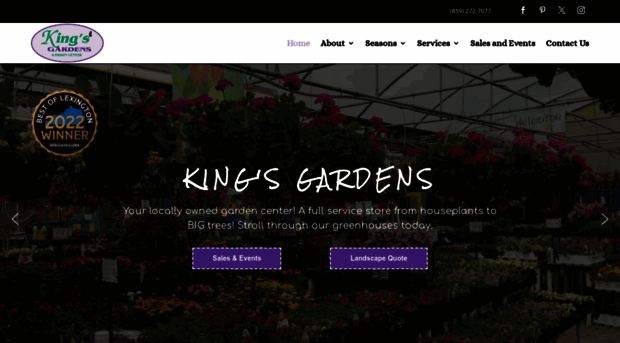 kingsgardens.com