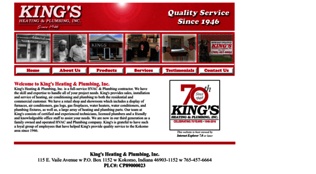 kingsheatingandplumbing.com