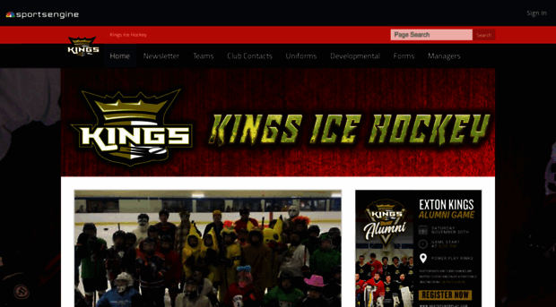 kingshockey.org