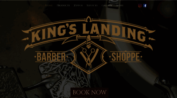 kingslandingbarbershoppe.com