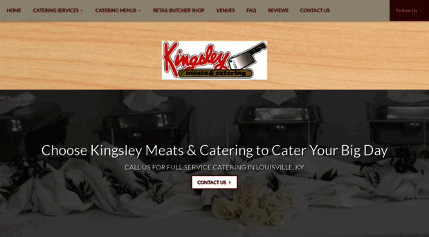 kingsleymeatsandcatering.com