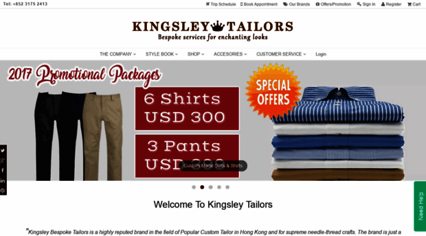 kingsleytailors.com