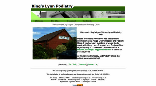 kingslynnpodiatry.co.uk