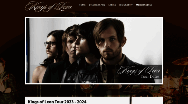 kingsofleonconcertschedule.com