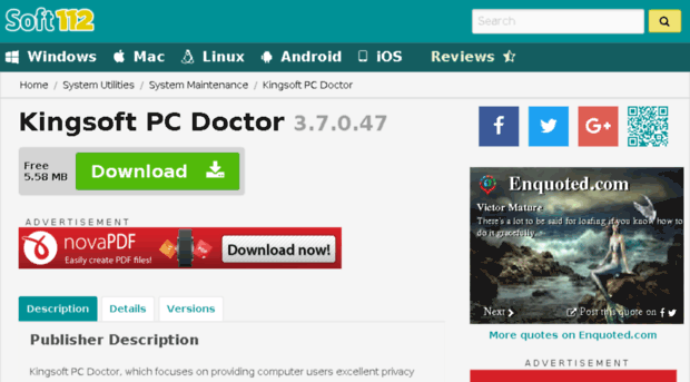 kingsoft-pc-doctor.soft112.com