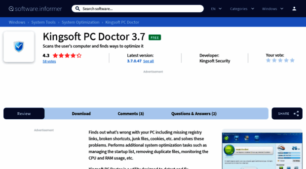 kingsoft-pc-doctor.software.informer.com