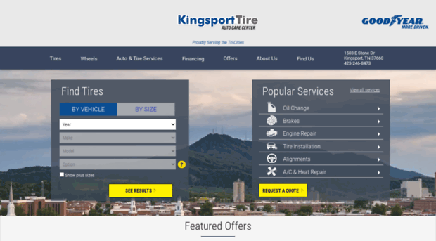 kingsporttire.com