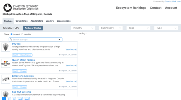 kingston.startupblink.com