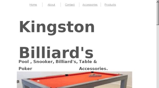kingstonbilliards.com