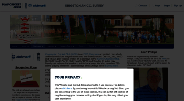 kingstonian.play-cricket.com