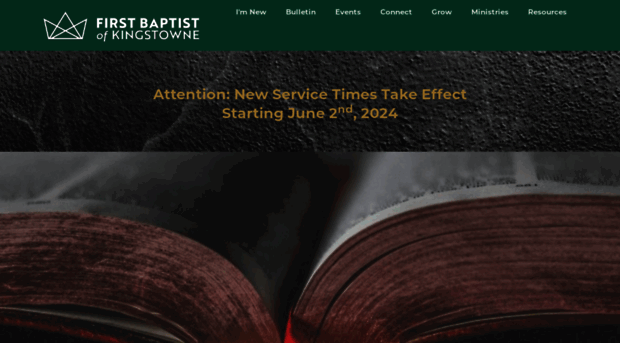 kingstownebaptist.org