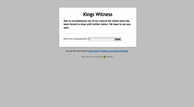 kingswitness.com