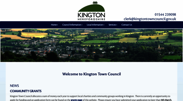 kingtontowncouncil.gov.uk