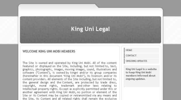 kingunilegal.com