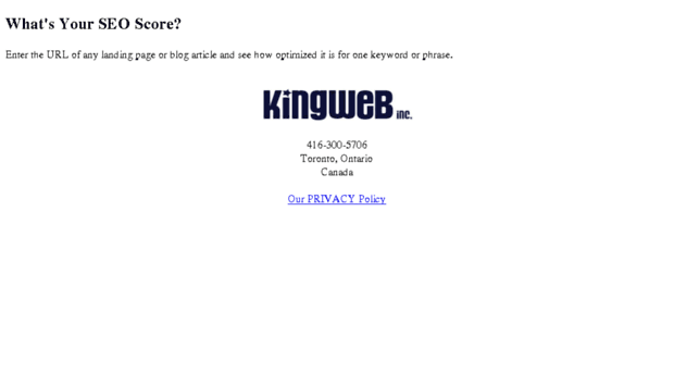 kingweb.com