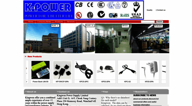 kingwonpowersupply.com